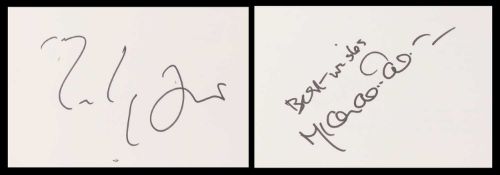 AUTOGRAPH ALBUM - 62 PAGES OF SIGNATURES,