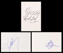 AUTOGRAPH ALBUM - 46 PAGES OF SIGNATURES,
