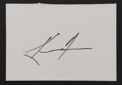 Keanu Reeves autograph