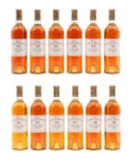 Chateau Rieussec, Sauternes, 2001 (12, OWC)