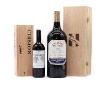 Cune, Gran Reserva, 2005 (1 double magnum, OWC) and Bodegas Rode, Haro La Rioja, Cirsion, 2006 (1)