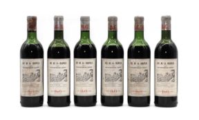 Cru de la Chapelle, St-Emilion, 1961 (6)
