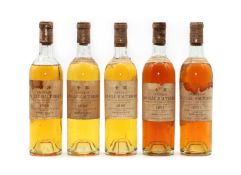 Chateau Laville Haut Brion, Graves, 1969 (3) and 1971 (2)