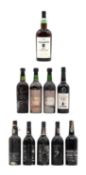 A selection of Vintage Ports (1 magnum and 9 bottles in total)