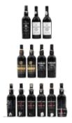A selection of Vintage Ports (13 in total)