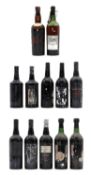 A selection of Vintage Ports (12 in total)