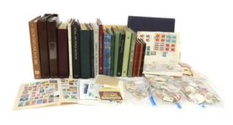 A quantity of world stamps,