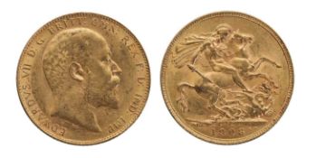 Coins, Great Britain, Edward VII (1901-1910),