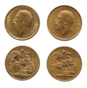 Coins. Great Britain, George V (1910-1936),
