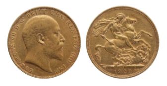 Coins, Great Britain, Edward VII (1901-1910),