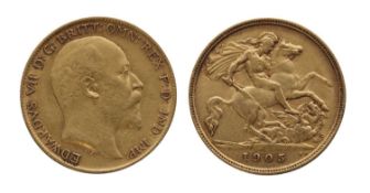 Coins, Great Britain, Edward VII (1901-1910),