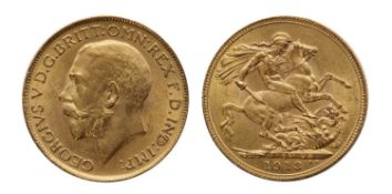 Coins, Great Britain, George V (1910-1936)
