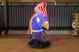 The 'Bajra' peacock head