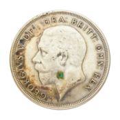 George V, 'Wreath' Crown 1928, (S. 4036); couple of minor verdigris spots and minor edge