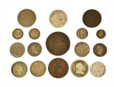 Assorted Caribbean Colonial Coinage, 17 coins comprising; Essequibo & Demarary, one guilder 1809,