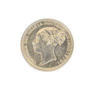 Victoria, Sixpence 1886, (S. 3912); minor hairlines, slight scuff to cheek o/wise GEF