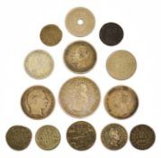 Mixed Scandinavian Silver Coinage; 14 coins comprising; Denmark, (3x) 2 skillings, 1648, 1649 and