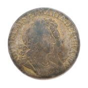 William and Mary, Crown 1692, QVARTO, WM monogram in angles (Bull 822, ESC 83, S.3433); ex-mount,