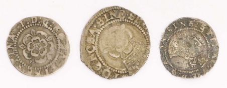 Elizabeth I, Penny, second issue (1560-61) mm. cross crosslet, (S.2588), Good Fine; together with,