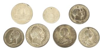 George III, George IV and William IV, Commemorative Medals, 7 medals comprising; National Jubilee
