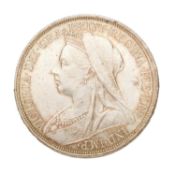 Victoria, Crown 1897, LXI, (S.3937); Good Extremely Fine/ About Uncirculated
