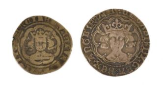 Edward IV, Groat, second reign (1471-1483), 2.79g, mm. pierced cross and pellet, fleurs on cusps