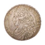 Scotland, William II (III of England), 40 Shillings 1695, SEPTIMO, (S.5679) countermarked with