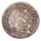 Scotland, Charles I, Forty Pence, (1.51g), third coinage (1637-42) Falconers first issue, appears to