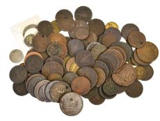 Assorted Tokens, Medallions and Counters; including many 18th and 19th-century penny and halfpenny