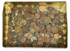 Mixed Roman Imperial Coinage, approx. 250+ copper, bronze, brass and billon coins, various