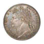 George IV, Halfcrown 1820, (S.3807); small mark to truncation and a couple of very minor edge