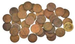 39x Mixed Farthings, to include; George IV (8), William IV (5), and Victoria 'Young Head' (26),