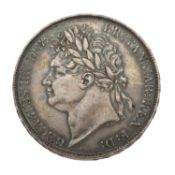George IV, Crown 1821, SECUNDO (Bull 2310, ESC 246, S.3805); Good Very Fine