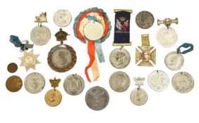 Assorted Queen Victoria Jubilee and Commemorative Medals; 20 pieces comprising, many examples of