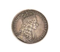 Charles II, Coronation Medal, official silver medal 1661 (30mm), by Thomas Simon, obv. bust of