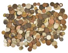 Mixed World Coinage, British Colonial; approx. 350 coins, predominately British colonial or post-