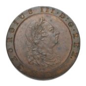 George III, 'Cartwheel' Twopence 1797, (S.3776), Extremely Fine