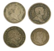 Selection of Irish Bank Tokens, 4 coins comprising: ten pence 1805, Fine; (2x) ten pence 1813,