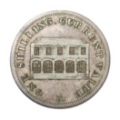 Lincolnshire, Epworth, T&W Read Shilling 1812, (D 4); Very Fine and Rare