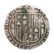 Spain, Ferdinand and Isabella (1474-1504), 4 Reales, (32mm, 13.6g), Seville Mint, obv. crowned