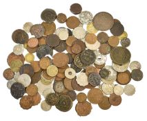 Mixed North African and Arabian Coinage; approx. 120 coins, including a selection of Moroccan cast