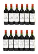 Château La Tour de By 2003 Médoc (twelve bottles)