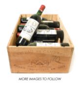 Château De Carmensac 1970 Grand Cru Classé, Haut-Médoc (twelve bottles)