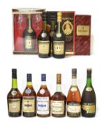 Remy Martin V.S.O.P. Champagne Cognac (one bottle), Remy Martin Three Star Champagne Cognac (one