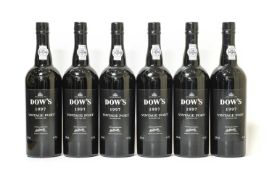 Dow's 1997 Vintage Port (six bottles)