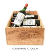 Château De Carmensac 1970 Grand Cru Classé, Haut-Médoc (twelve bottles)