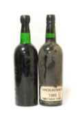 Cockburn's 1963 Vintage Port (one bottle), Quinta Do Noval 1966 Vintage Port (one bottle) (2)