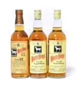 White Horse Scotch Whisky, 1960s bottling, No. 7746437, 70º proof, 26 2/3 fl. ozs. (one bottle),