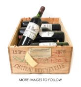 Château Beychevelle 1975 Saint-Julien (twelve bottles)
