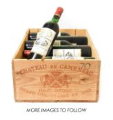Château De Carmensac 1970 Grand Cru Classé, Haut-Médoc (twelve bottles)